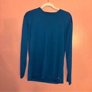 Men’s AVALANCHE SZ MED Teal Long Sleeve Shirt